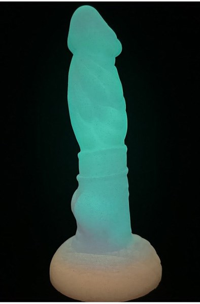 Unicorny Mushroom Head Luminous Dildo 22 cm