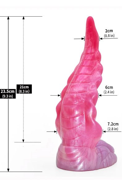 Unicorny Octoslot Tentacle Dildo 23,5 cm