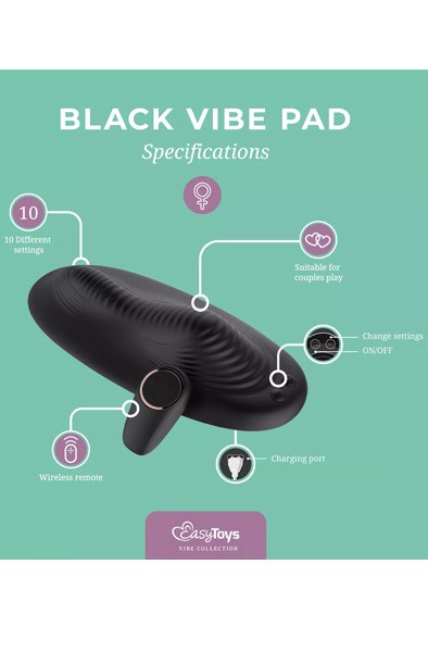 Vibe Pad Double Vibration With Remote Control