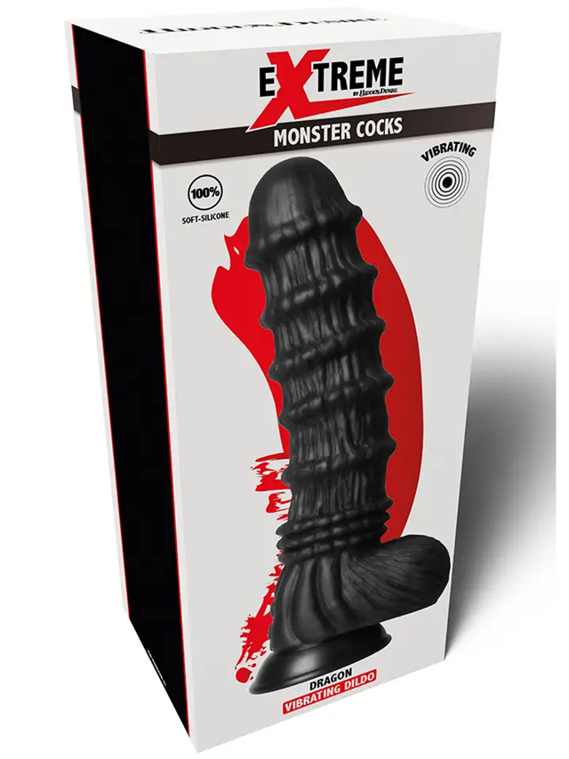 Vibrating Dragon Monster Dildo 27 cm