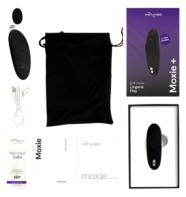 We-Vibe Moxie+ Black Alushousuvibraattori