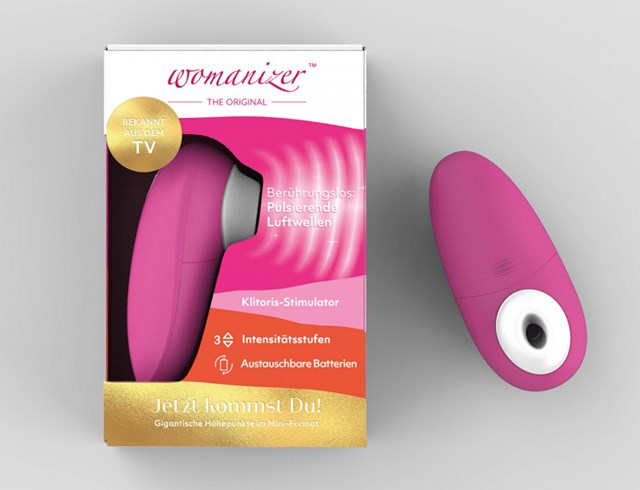 Mini Clitoral Suction Stimulator - Punainen