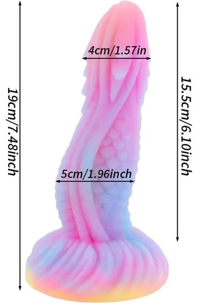 Ydrik Luminescent Dildo 19 cm